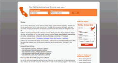 Desktop Screenshot of california-vocational-schools.com